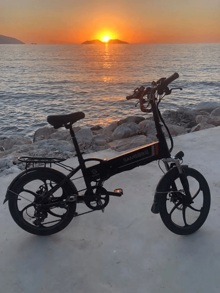 SamEbike 20LVXD30 Folding EBike - White