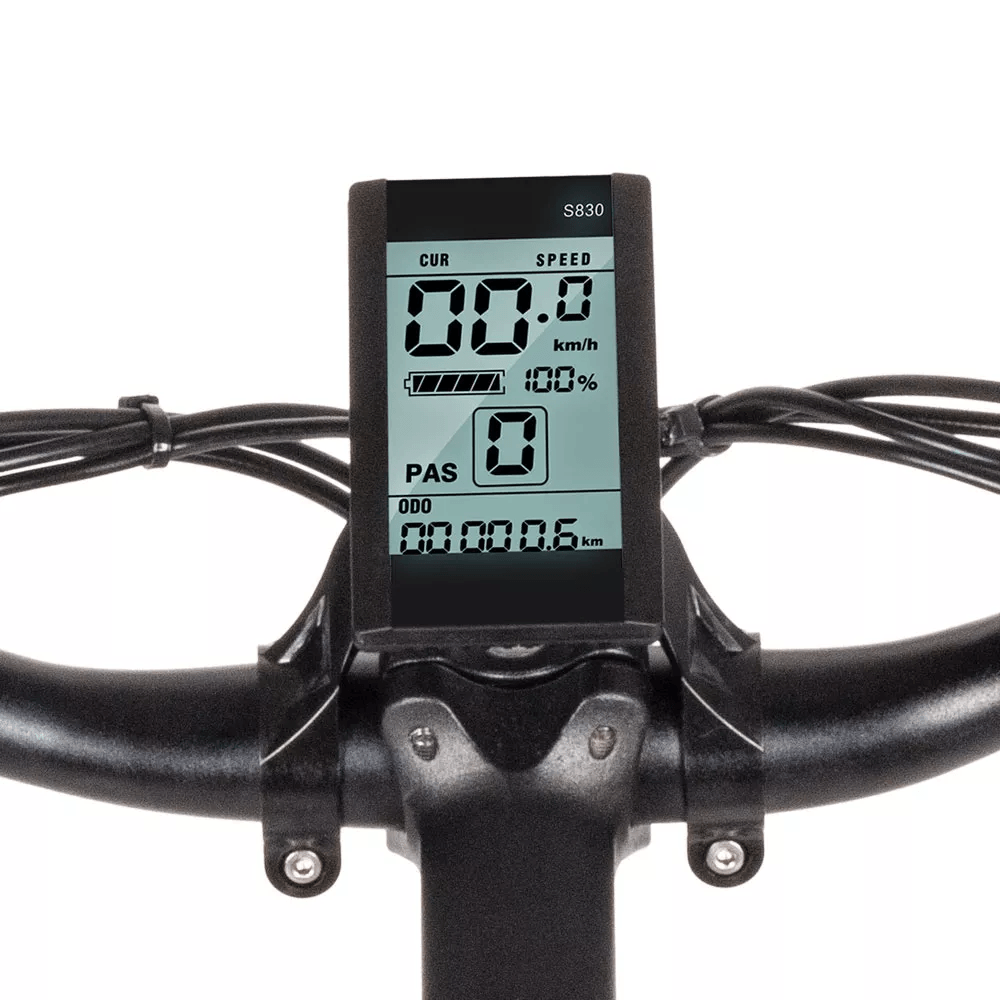 SamEBike Electric Cruiser EBike SM26 - Black and Red